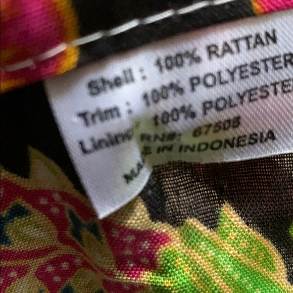 Rattan crossbody bag - Picture 8 of 8